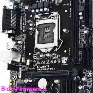 دانلود فایل آپدیت بایوس ، فریمور مادربرد گیگابایت Gigabyte GA-H110M-DS2 rev.1.x Bios firmware